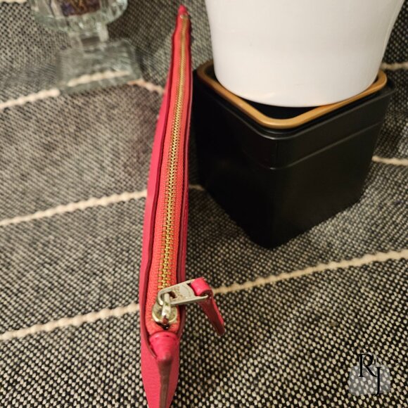 Coach Skinny Zip Pouch Case - Pink - Picture 5 of 10